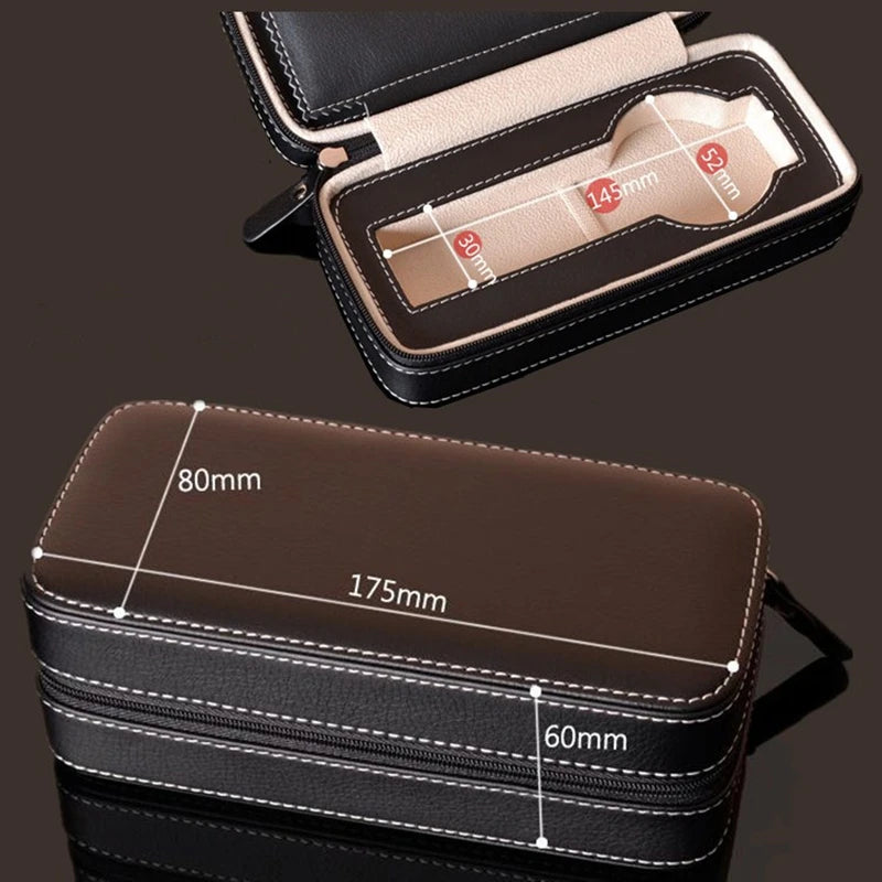 Portable Dual Watch Box