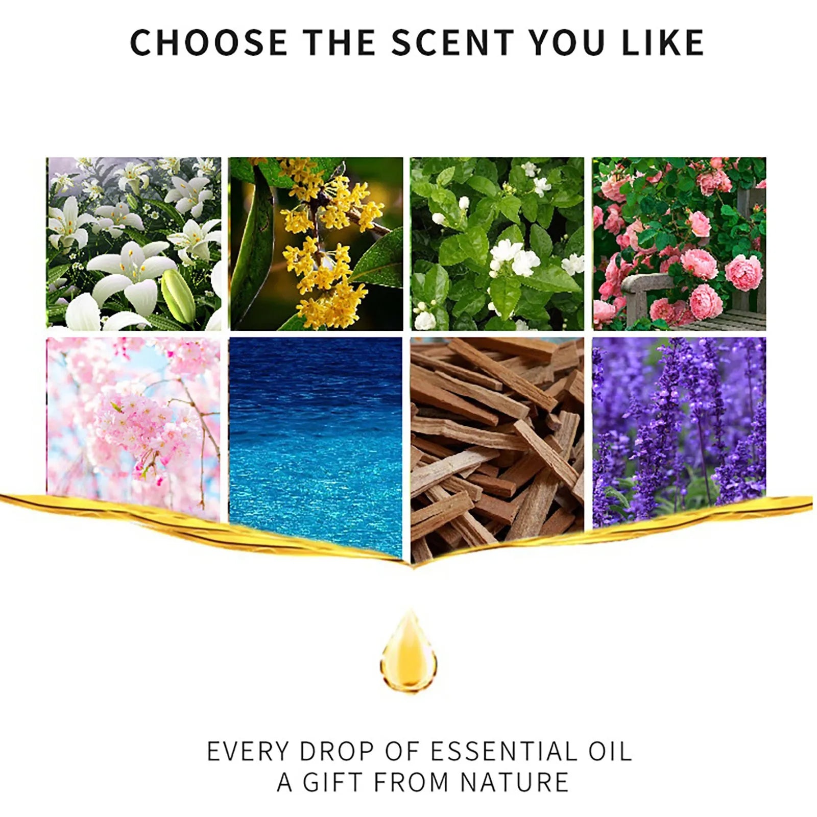 Essential Oil Water-soluble Fragrance For Humidifier Diffuser